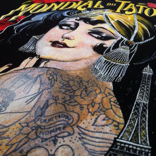 Tee shirt officiel du Mondial du tatouage 2015